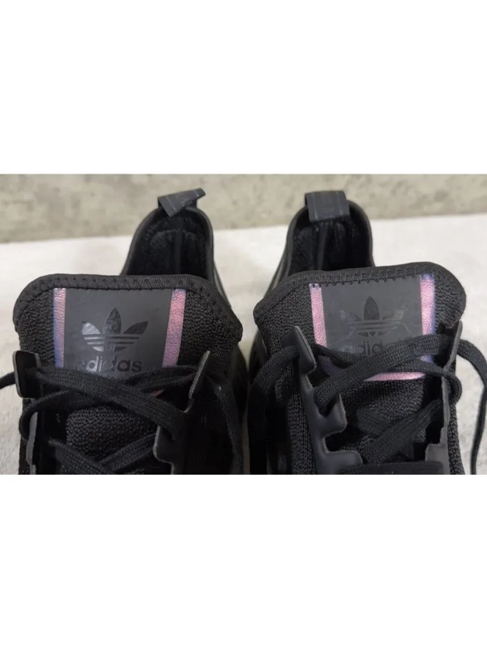 Adidas Originals NMD R1 BOOST Eggplant Black Sneakers Men's Size 11  | FV8732